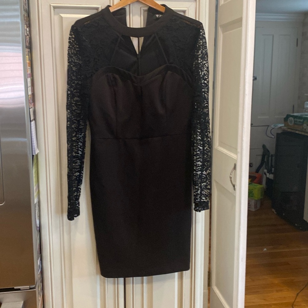 NWT Guess Sz 10 Black Dress